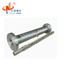 Nitrided/film blowing screw and barrel/plastic extruder screw barrel